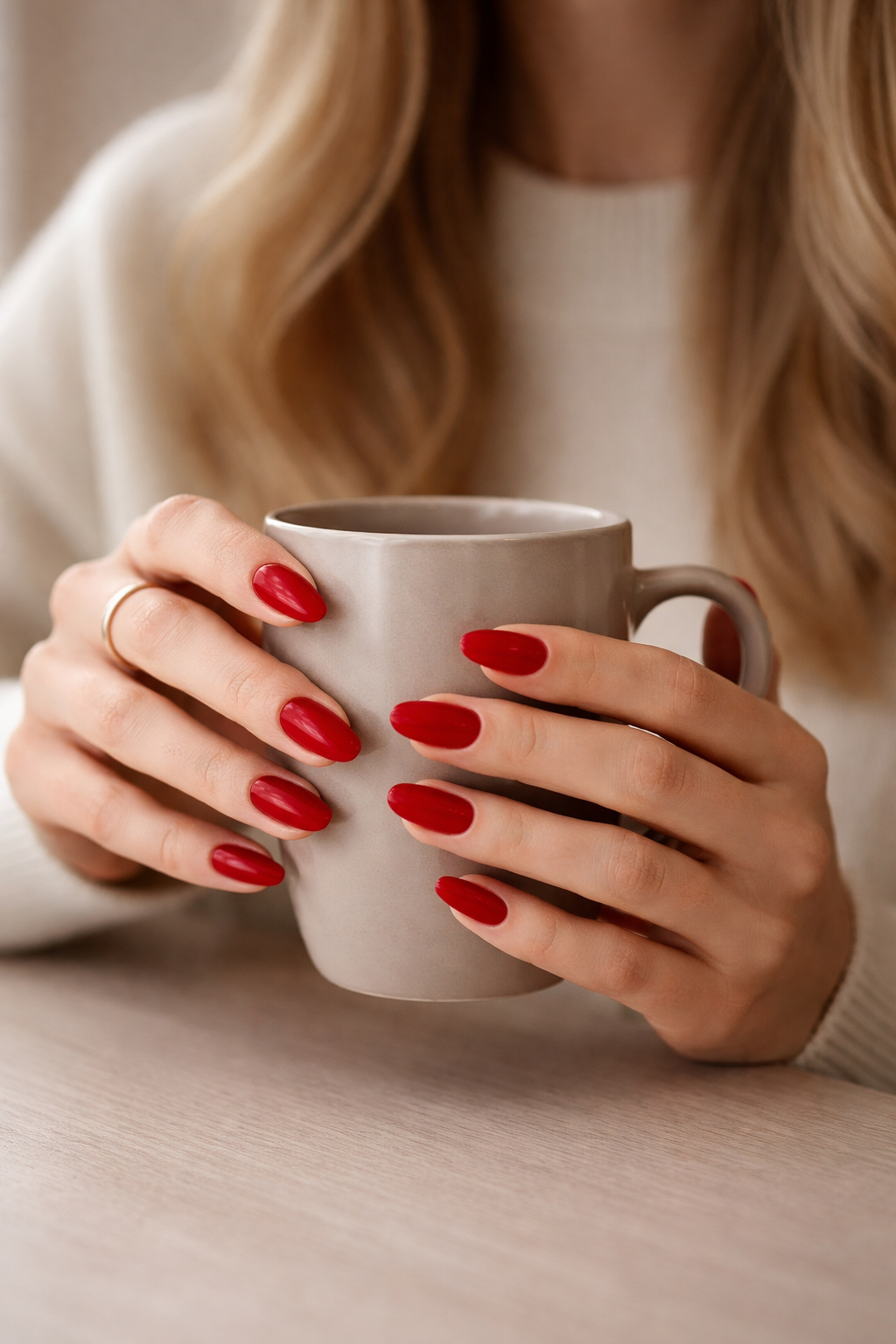 Illustration collection Press-on Nails Les Rouges — teintes intenses du classique au bordeaux, LYLY Nails